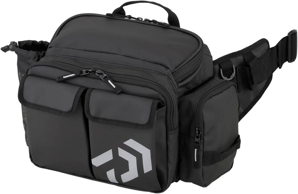 Daiwa Hip Bag D Fishing Tackle Waist Bag Black P From Japan