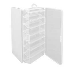 OriGlam Fishing Lure Box Tackle Storage Trays – Double Side 14 Compartments, Wat