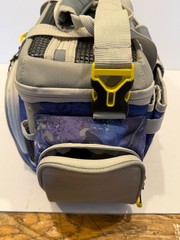 Flambeau 4007 Pro-Angler Zerust Tackle Bag Kinetic Blue w/ 3 Utility Boxes