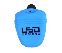 LSD Kuzu Pouch Silicon Clip on JR 9 x 7 x 4 cm Sky Blue (0833)