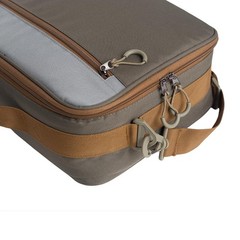 Ussuris Fly Fishing Reel Case with Mesh Pocket Customize Storage Fishing Reel…