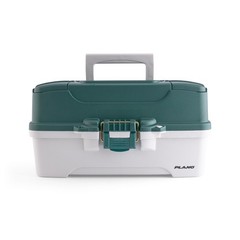 3-Tray Tackle Box Adjustable Durable with Berkley Freshwater Bait Complete Kit