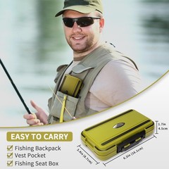 Fishing Tackle Box Complete Accessories Set for Bass Trout Walleye