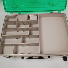 Vintage Bill Dance Outdoors Plano Tackle Box Double Level Satchel 17” w/ Divider