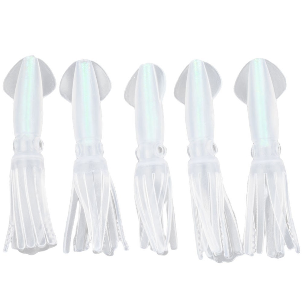 Artificial for OCTOPUS Squid Lure Soft Silicone Bait for Sea Fishing Boat Use
