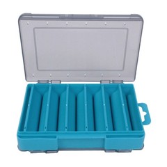 Multi Compartment Visible Case Double Side Fishing Lures Baits Hook Container