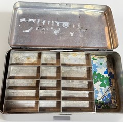VTG 50s My Spin’n Buddy Aluminum Tackle Box Stratton & Terstegge My Buddy MCM