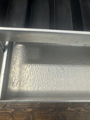 Vintage UMCO Corporation Model 500 Stipple Aluminum Tier Tackle Box 5″x7″x18″