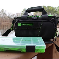 Evolution Outdoors 3500 Drift Tackle Bag Green w/ 4 Trays H35014-EV