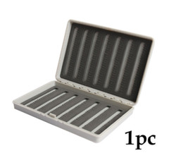 FX 156*108*28mm Slim Pocket Plastic Wateproof Fly Fishing Box Jig Fishing Box