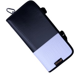 VALKEIN Trout Fishing Lures Pouch WALLET XL Black/White