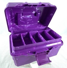 Flambeau Outdoors 355BMT Big Mouth Tackle Box Purple 8.75″ x 5.5″ x 5.5″