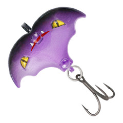 Butterfly Shell Sinking VIB Metal Lure with Strong Vibration for Bass Trout