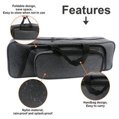 43CM/17Inch Fishing Rod Bag Fishing Rod Case,Fishing Rod Reel Bag