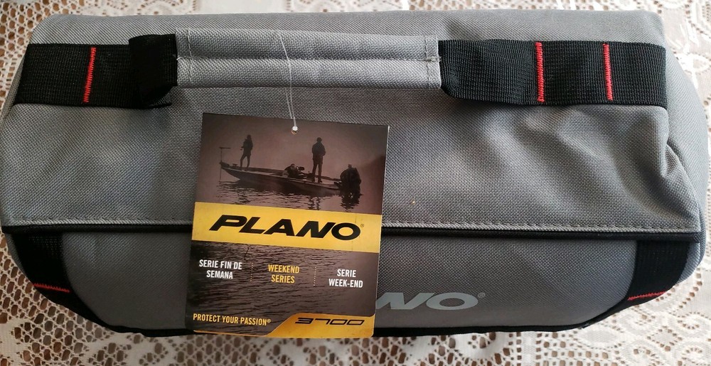 Plano Weekend Series Softsider Tackle Bag – 2-3700 Stowaways Included – Gray