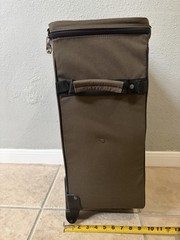 Plano Rolling Tackle Box 23” Gear Suitcase Bag Military Green Extendable Handle