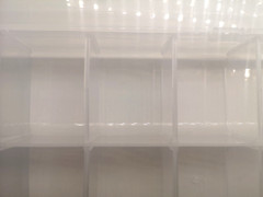 SUNSET 18 x 27.5 x 4cm Artificial Fishing Door Box with Dividers L240