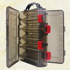 1Pcs Waterproof Fishing Accessories Box Reusable PVC Double Layer Large Capacity