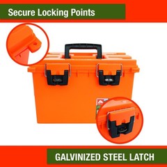 Orange Marine Storage Box Large 9″ x 13″