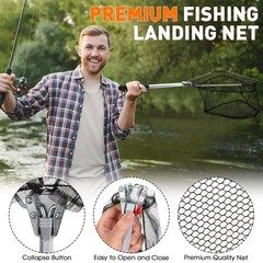 RoundFunny 10 Pcs Fishing Tool Kit Fishing Gear Equipment for Men Orange