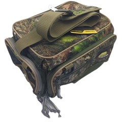 Plano Softsider 3600 Tackle Bag Camo w/ 4 StowAway Boxes Fishing Case Adj Strap