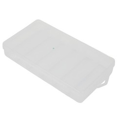 Bait Box PVC Plastic Transparent 17.5×9.5x3cm 1pc Accessory Box Bait Box