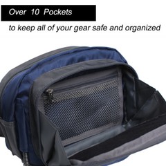Fly Fishing Chest Pack Tackle Storage Hip Bag River Fishing Waist Pouch Bag