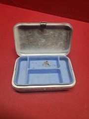 Vintage 12 Compartment Aluminum Tackle Box 6.5-L x 4-W x 2-D GR8 Con Hong Kong 1