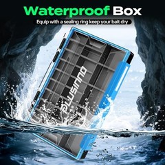 Tackle Box Organizer, 1/2 Packs Waterproof Tackle Trays, Fishing New -1 Pack