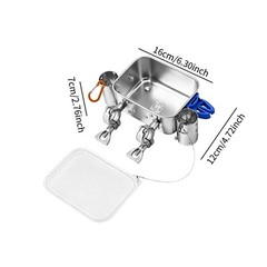 Boat Fishing Baits Box Durability Multipurpose Waterproof Baits Storage Box