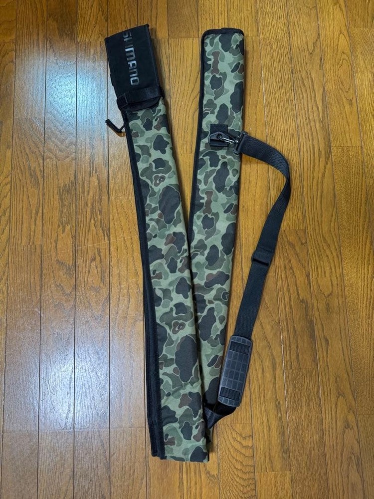 Shimano SHIMANO Light Rod Case 195 Khaki Duck Camouflage BR 045T
