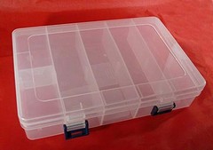 Plastic box fishing box bait box accessories box MP2038B