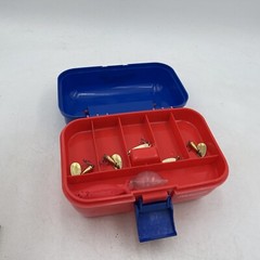 Shakespeare Spiderman Tackle Box Play Box SPIDERMAN Marvel Used Rare Complete