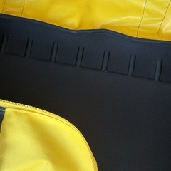 Bass Pro Shops Extreme Boat Bag Yellow Duffle Waterproof 27x10x10 With Tag