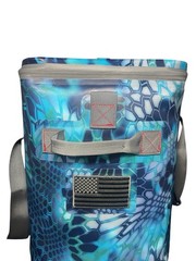 EGO Kryptek Fish Weigh In Catch Cooler Pontus Blue Camo Fishing Waterproof Tote