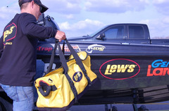 Lew’S Speed Boat Bag, Yellow, Water Resistant with 2 inside Pockets