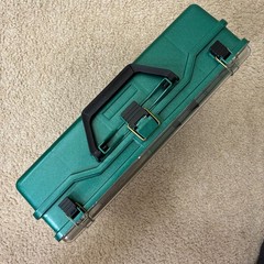 Plano Tournament Boat Box Tackle Craft Storage Double Level Compartments 17x11x5