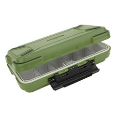 ABS Waterproof Fishing Tackle Box Bait Lure Hooks Storage Case Organizer Con DSO