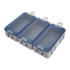 Fishing Accessories Box Portable 3Pcs Storage Box Hook Container Lure Organizer