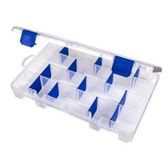 Large Plastic Utility Tackle Box with Zerust Rust Protection