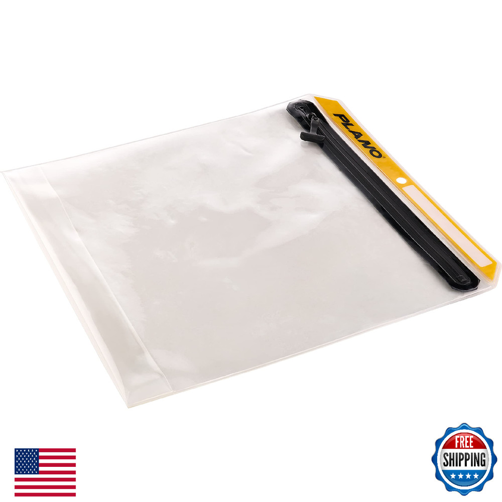Plano Stowall Series Deluxe XL Waterproof Storage Bag, Transparent TPU