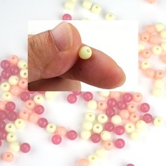 Glow Beads Fishing Supply 1000pcs 4mm 5mm 6mm Round Smooth for Night For lures