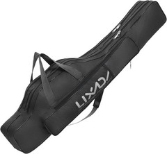 Lixada 40 Inches Fishing Rod Case Folding Pole Tackle Bag Gear Organizer Carrier