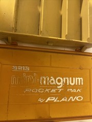 Vintage Mini-Magnum Pocket Pak By Plano Double Sided
