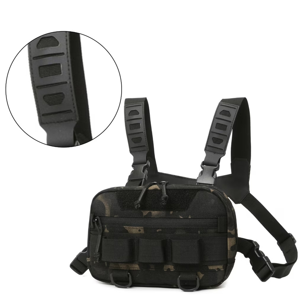 Fishing Chest Bag Running Backpacks Outdoor Travel Vest Bag Front Chest Pack