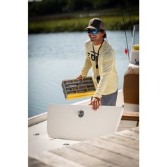 Plano Edge 3700 Tackle Box Waterproof Portable Tool Organizer With Labels