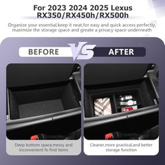2025 2026 Lexus RX350 Center Console Organizer for 2023 2024 2025 2026 Lexus