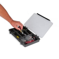 Plano 3700 50/50 Split StowAway Tackle Box Rustr Coated Organizer Storage System