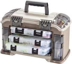 Elite Series Ultimate Angled Tackle System, Graphite & Sandstone, Includes 6 …