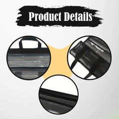 Fishing Lure Bag PVC Cover Waterproof Five Compartments Tear Resistant Trolling